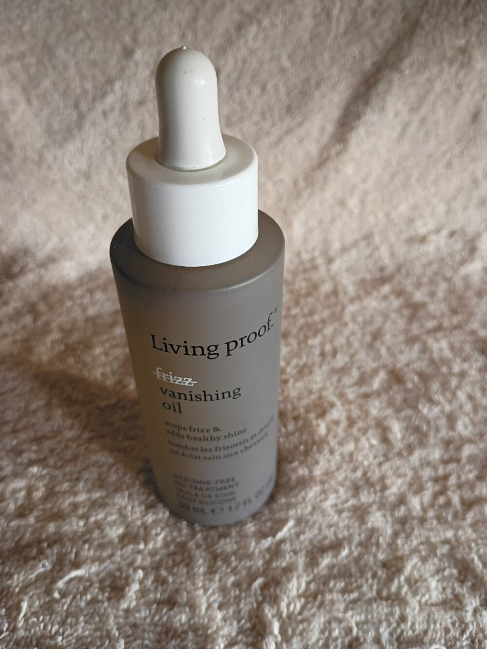 NEW LIVING PROOF Frizz Vanishing Oil for Hair FS 1.7 oz